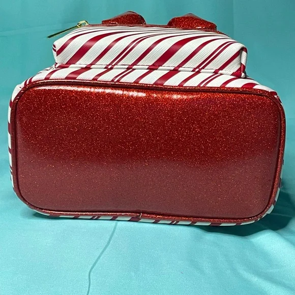 Disney Parks x Loungefly Peppermint Twist Minnie Mouse Backpack - Picture 6 of 7